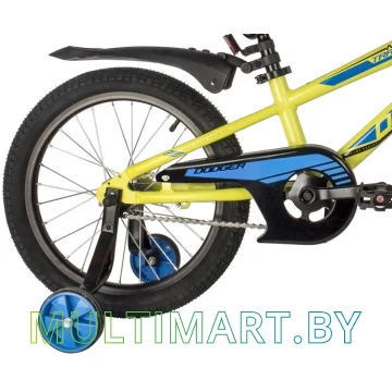 Детский велосипед Novatrack Dodger 185ADODGER.GN22 (зеленый, 2022) картинка 5